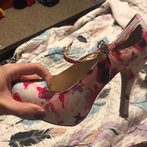 Floral heels